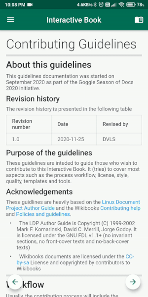 Table of Contents